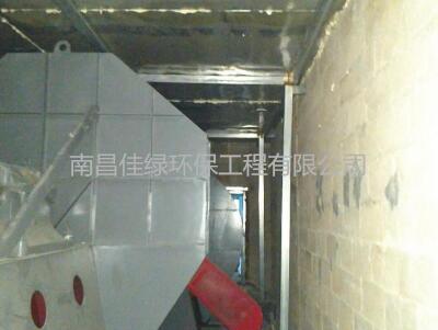 湖南益陽梅城玻璃鋼化爐噪聲治理工程